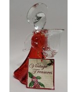 Vintage Treasures Praying angel candle holder Red - $671.54 MXN