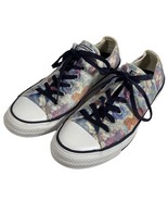 Women’s Converse All Star Multicolor Floral Low Top Sneakers Size 9 - £32.27 GBP