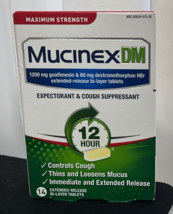 Mucinex 12 HR Expectorant Cough Suppressant 14 tablets EXP 05/2026 - $21.67 CAD