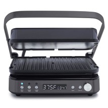 GreenPan Electric Indoor Matte Black 6-in-1 Contact Grill and Griddle, H... - £152.23 GBP