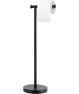 Toilet Paper Holder Stand,Toilet Paper Holder Free Standing Stable Weigh... - £9.87 GBP