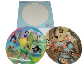 Walt Disney Picture Disc Lot: Pinocchio Snow White Vinyl Record - $19.75