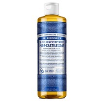 Dr. Bronner&#39;s - Pure-Castile Liquid Soap (Peppermint, 8 ounce) - Made wi... - £19.17 GBP