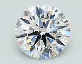 1.00 Cts Round Cut IGI Certified Lab Grown CVD Diamond D Color VS1 Clari... - $377.95