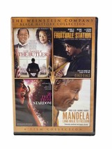 Black History Collection (4-DVDs) Butler Fruitvale Station Mandela 20ft Stardom - £1.95 GBP