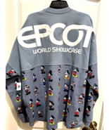 Disney Parks Epcot Mickey Mouse World Showcase Spirit Jersey M Medium Ad... - $1,891.73 MXN
