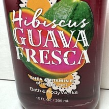 Bath &amp; Body Works HIBISCUS GUAVA FRESCA Shower Gel Shea Vitamin E 10 fl ... - $7.99