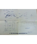 Star Wars The Void Spider Landspeeder Set Design Blueprint Vtg 20th Cent... - $12.99
