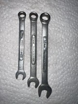 3 Vtg  Craftsman Metric Combination Wrench Lot 9mm 10mm  12mm -V- Series - $17.33