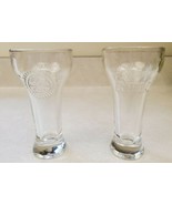 Miller Chill Embossed Shot Glass Thunderbird Design Set of 2 - 4.5&quot; Tall... - $14.65