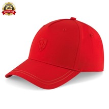 PUMA ORIGINAL SCUDERIA FERRARI SPTWR STYLE BASEBALL CAP POLYESTER RED - $42.66