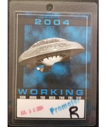 BOSTON - 2004 WORKING PROMOTER - ORIGINAL TOUR CONCERT LAMINATE BACKSTAG... - $20.00