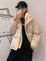 Winter Women&#39;s Large Coat Fashion Thick Warm Hooded Cotton Fashion Coat Casual Y - £53.43 GBP