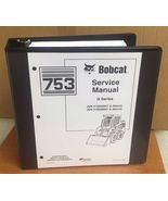 Bobcat 753 G Series Skid Steer Loader Service Manual Shop Repair Book PN... - £42.77 GBP