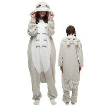 Totoro Adult Onesies Animal Cartoon Kigurumi Pajamas Halloween Cosplay - £23.16 GBP