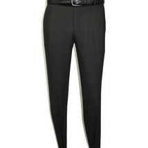 Men Suit BERLUSCONI Turkey Italian Wool 180's Single Breasted 623-01 Black Plaid image 10