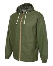 WEATHERPROOF Vintage Rain Slicker Jacket Clover Green Womens XL NoTags - $37.99