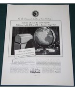 EDIPHONE FORTUNE MAGAZINE ADVERTISEMENT CLIPPING VINTAGE 1937 - $34.28 CAD
