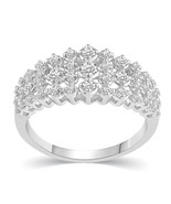 1/2CT TW Diamond Anniversary Ring in Sterling Silver - $59.99+