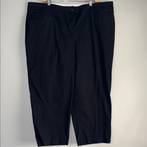 Fashion Bug Classic Black Capri Pants 22 - $164.40 MXN
