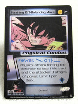 2000 Score Limited Dragon Ball Z DBZ CCG Straining Off-Balancing Move #34 - Foil - £1.49 GBP