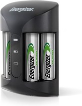 Energizer AA and AAA Battery Charger with 4 AA NiMH Rechargeable Batteries - $33.31