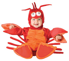 InCharacter Lil&#39; Lobster Infant/Toddler Costume, 12-18 Months Red - £99.10 GBP