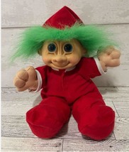 Vintage Russ Christmas Troll Doll Kids Stuffed Plush - $18.99