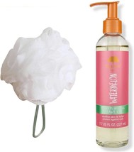 T H Tree Hut Watermelon Bare Shave Oil Set! Includes Shave Oil and Loofah! Formu - £26.36 GBP