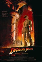 Indiana Jones and the Temple of Doom Original 1984 Vintage One Sheet Poster - £356.61 GBP