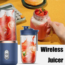 Portable Small Electric Juicer Smoothie Blender - £22.67 GBP
