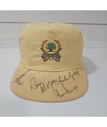 Vtg Willow Oaks Golf Course Hat Adjustable Made In Usa Autographed PGA S... - $24.70