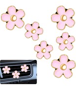 6 Pcs Daisy Air Vent Clips Cute Flower Car Air Conditioning Outlet Clip ... - £16.01 GBP