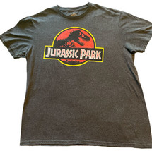 Jurassic Park Men&#39;s Shirt Large T-Shirt Official Universal T-Rex Logo  - $9.30