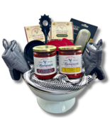 TONIGHT WE PASTA! Deluxe Gourmet &#39;Black&#39; Gift Baskets from Marano Foods - £94.27 GBP