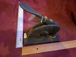 Antique heavy metal stamp punch [TOL10290] - $3,782.36 MXN