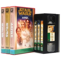 Star Wars Trilogy Special Edition Set Korean VHS Video [NTSC] Korea 1997 - £67.86 GBP