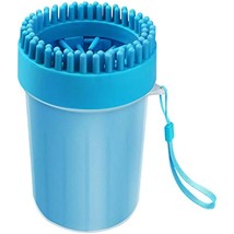 2 In 1 Dog Paw Washing Cup, Portable Dog Foot Pet Paw Washer/Cleaner with Top - £33.73 GBP