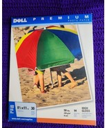  Dell High Gloss Premium Photo Paper 8 1/2x11  59lb (19 )  Sheets Acid Free - $7.00