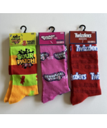 3 Pair of Novelty Socks (Mens Size 6-12) Sour Patch, Bubble Yum &amp; Twizzl... - $7.49