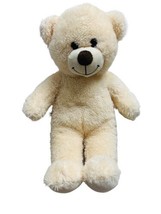 Build a Bear Teddy Bear Stuffed Plush Animal White Cream Original Classi... - $11.40