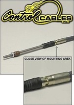 Control Cable Push-Pull Throttle Cable 108 Inches Long With Grooved Housing - $126.95