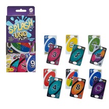 Mattel Games UNO Splash Card Game for Outdoor Camping, Travel and Family... - £11.86 GBP