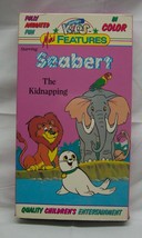 Vintage SEABERT The Kidnapping VHS VIDEO 1980&#39;s Cartoon 1990 Seal - £11.84 GBP