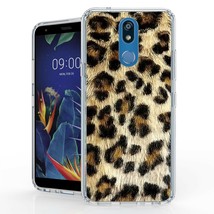For LG K40 2019 X420 LG Solo  Hybrid  Bumper Shockproof Case Cheetah Fur - £15.72 GBP