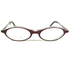 Oliver by Valentino OL157 M1G Kids Eyeglasses Frames Red Clear Oval 45-17-135 - $46.54
