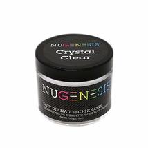 Nugenesis - 100% Pure Nail Dipping Powder - Pink &amp; White (Refill 3.5oz, Crystal  - £30.96 GBP