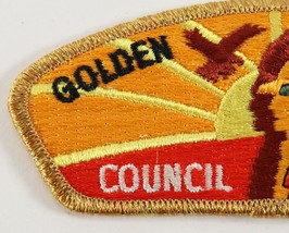 Vintage Golden Spread Area Council Embroidered Boy Scouts America BSA Camp Patch - £9.19 GBP
