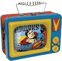 Superman 74169 Comic Television TV Tin 10 L X 3 W X 7 H  - $21.78