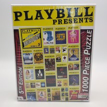 Playbill Presents Best Broadway 1000 Piece Jigsaw Puzzle New Series 5 20... - £11.67 GBP
